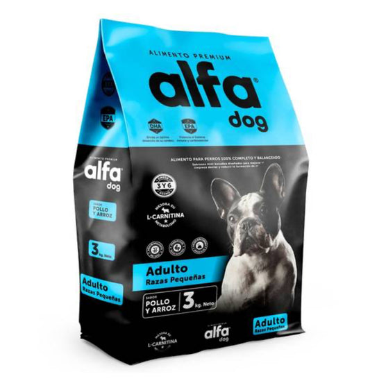 Alfa Dog Adulto Razas pequeñas 3kg
