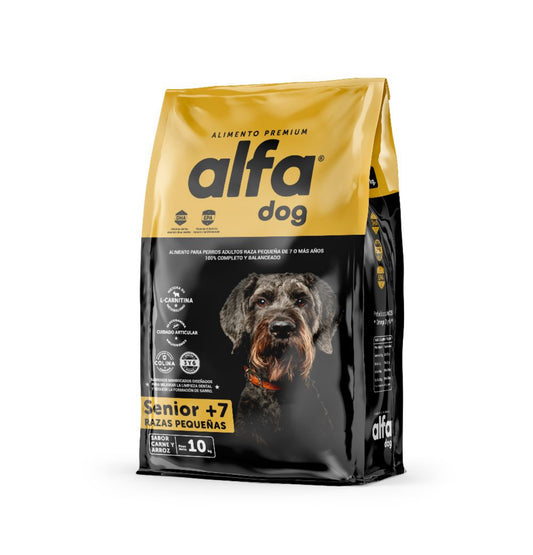 Alfa Dog Senior Razas Pequeñas +7 años 3kg